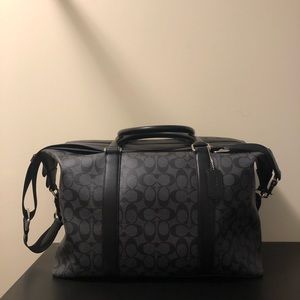 Coach Voyager Duffle / Weekender with Strap